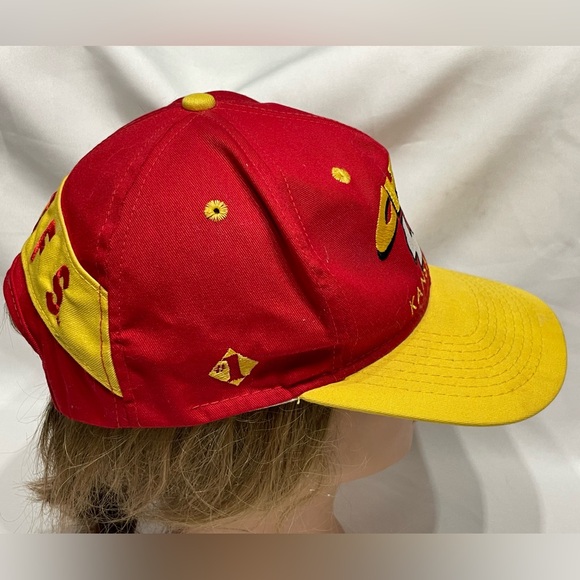 VINTAGE NFL Kansas City Chiefs baseball hat snap back cap great condition - Picture 6 of 9